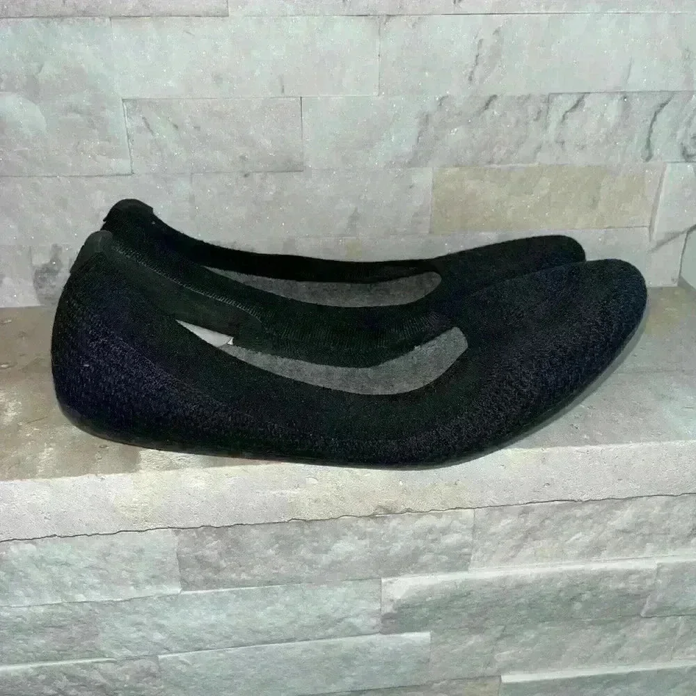Allbirds Tree Breezers Ballet Flats black sz 7.5 W